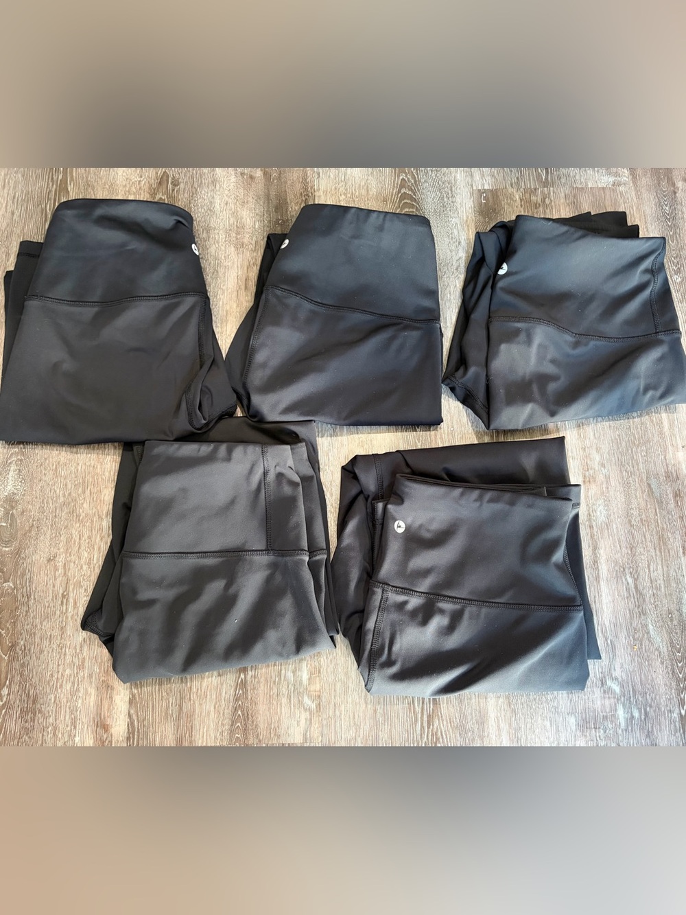 Reflex Black Leggings - 5 Identical Pairs